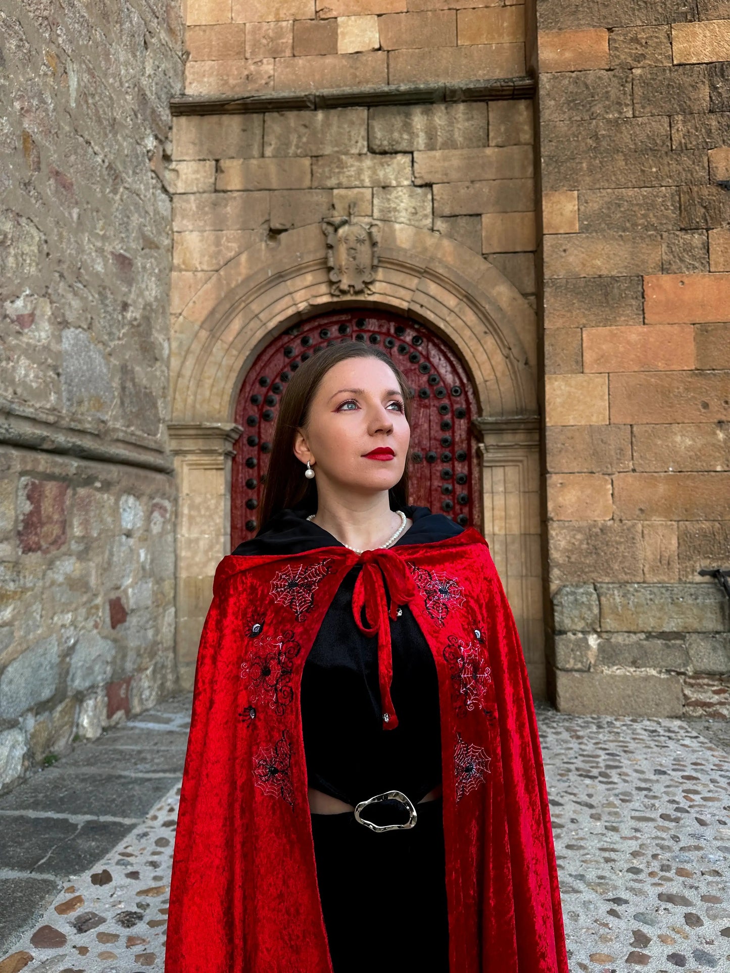 Crimson Web Cloak