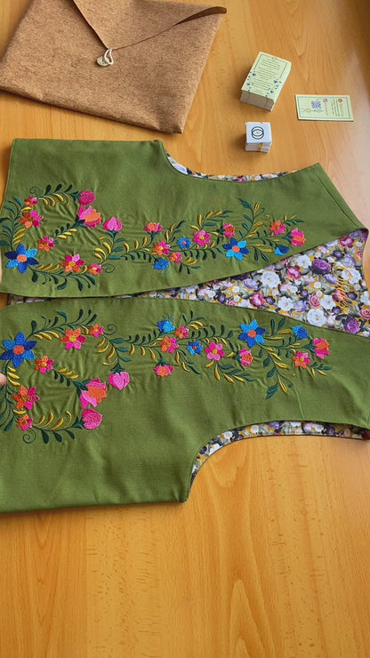Forest Bloom Vest