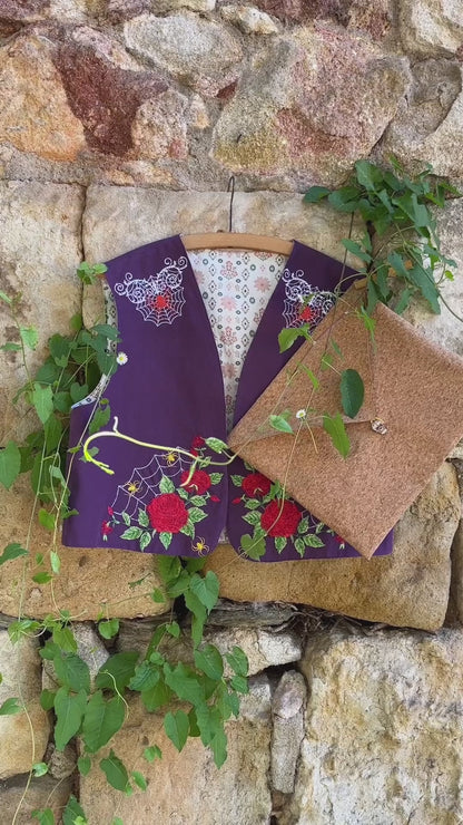 Spider Rose Vest