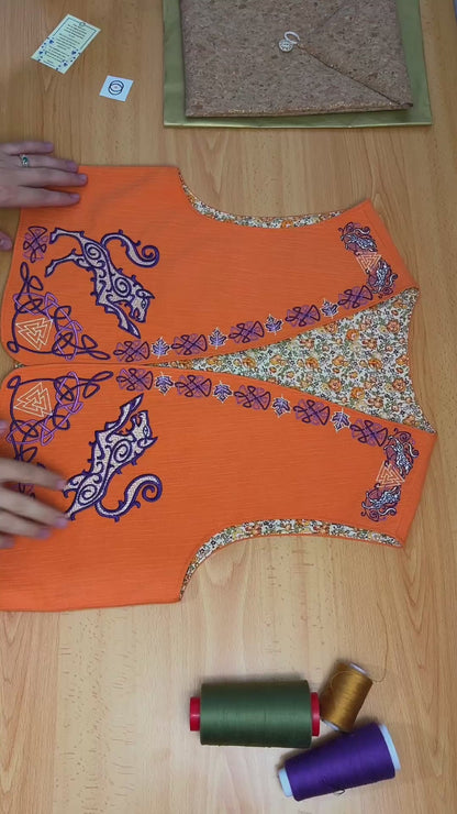 Ember Wolf Vest