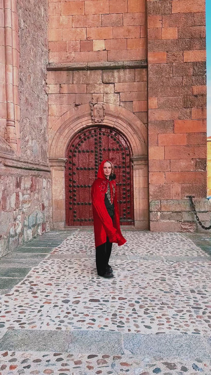 Crimson Web Cloak